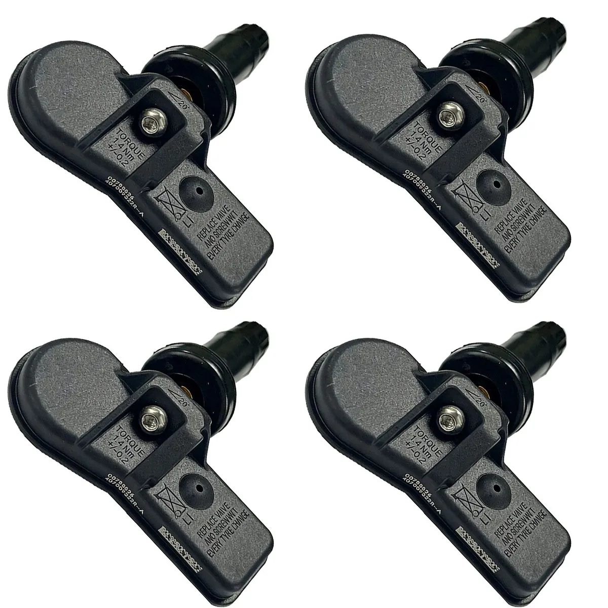 

4 шт. 433 МГц 407009322R TPMS датчик давления в шинах для Dacia Dokker Duster Nissan NV250 300 400 Renault Kangoo Opel Vivaro