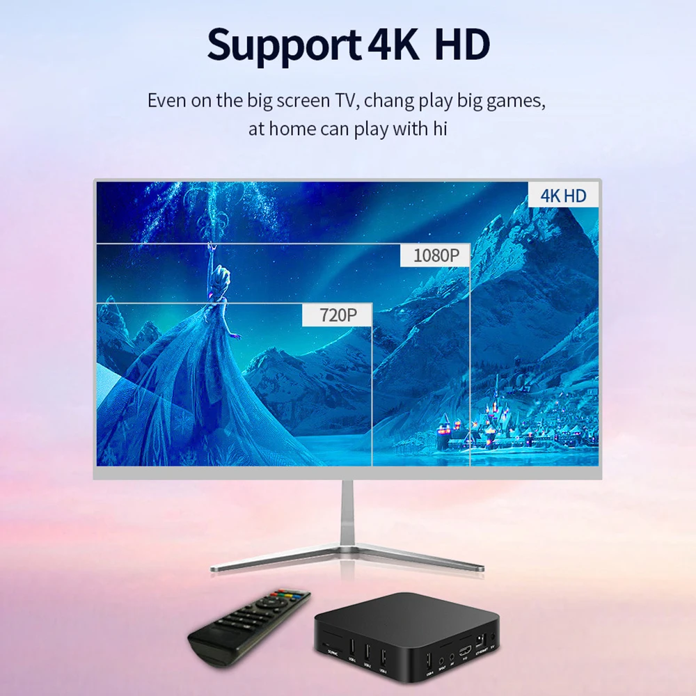 MXQ Pro Smart TV Box S905L Четырехъядерный 4k HD 3D 2 4G WiFi Media Player Set Top |