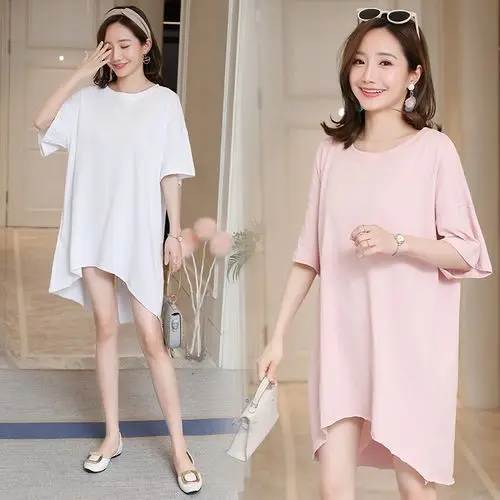 

Maternity green Pregnant Baby Loading 2022 Women T Shirt Girl Shirt New Mom Big Size Clothes