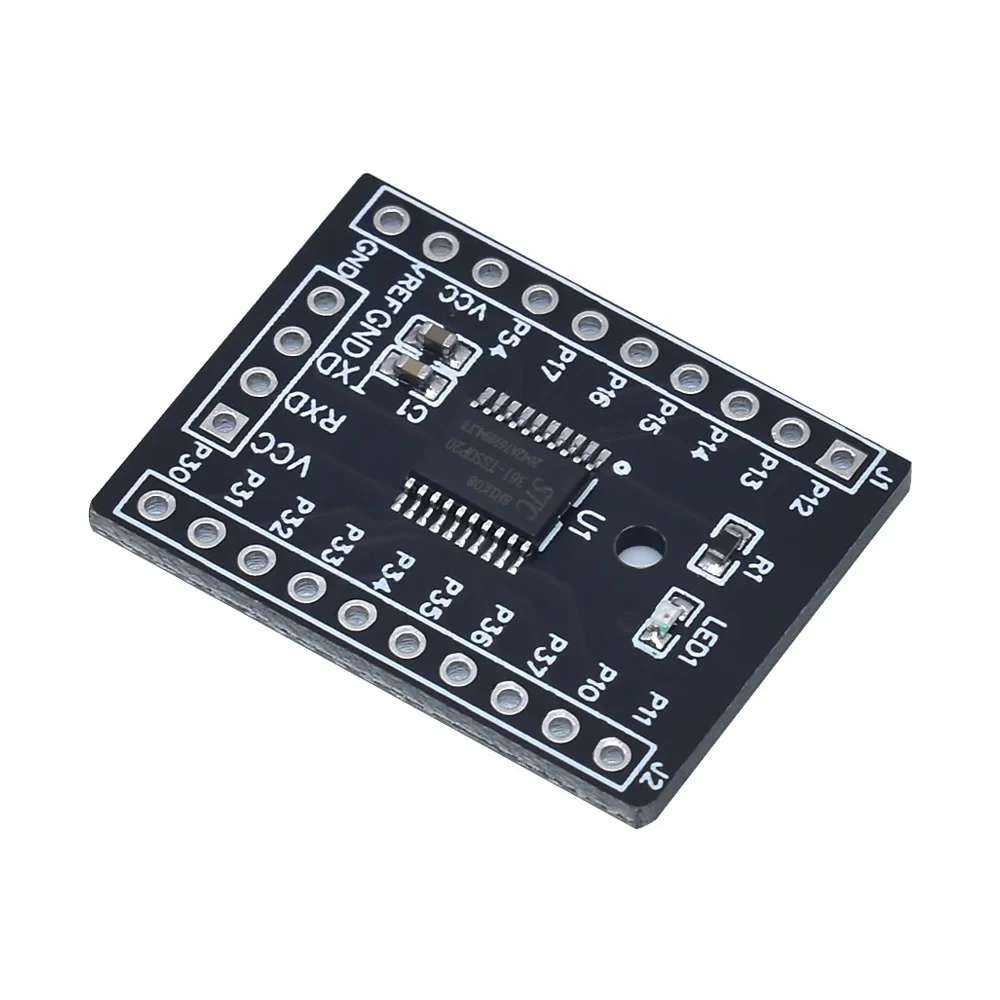 Материнская плата STC8H1K08 STC8G1K08 основная демо-плата TSSOP20 макетная обучающая STC8