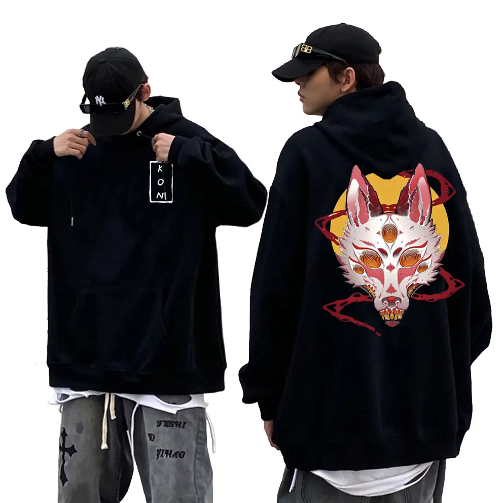 

Anime Chainsaw Man Hoodie Men Fashion Manga Oversized Hoodies Manga Hayakawa Aki Fox Devil Kon Graphic Sweatshirt Male Pullover