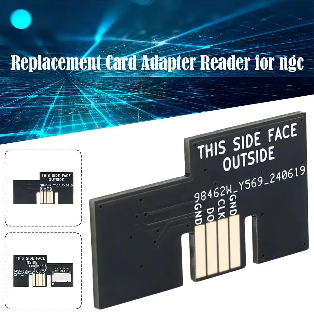 Сменный адаптер для чтения карт NGC SD2SP2 SDLoad GameCube
