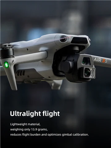 Для дрона AIR 3S широкоугольный фильтр защиты объектива 110 °   Угловой фильтр обзора для DJI