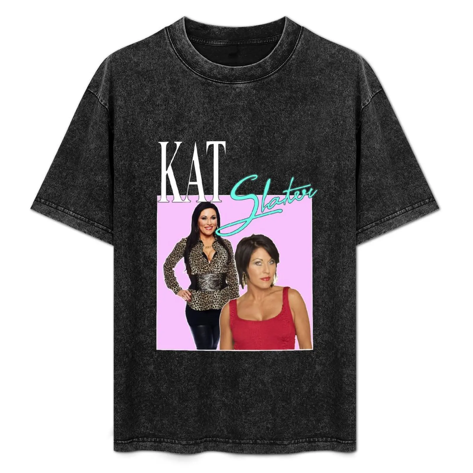Мужская хлопковая футболка с рисунком Kat Slater