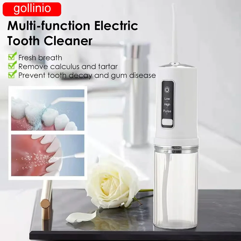 

Smart Electric Tooth Cleaner Oral Irrigator Household Dental Scaler Cordless Teeth Flusher Dental Oral Irrigator GL103A