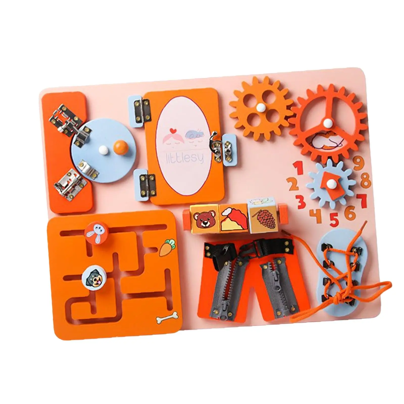 

Sensory Board Learning Skill Toy Cognition Game Board Learning Toys for Training Activities Outdoor