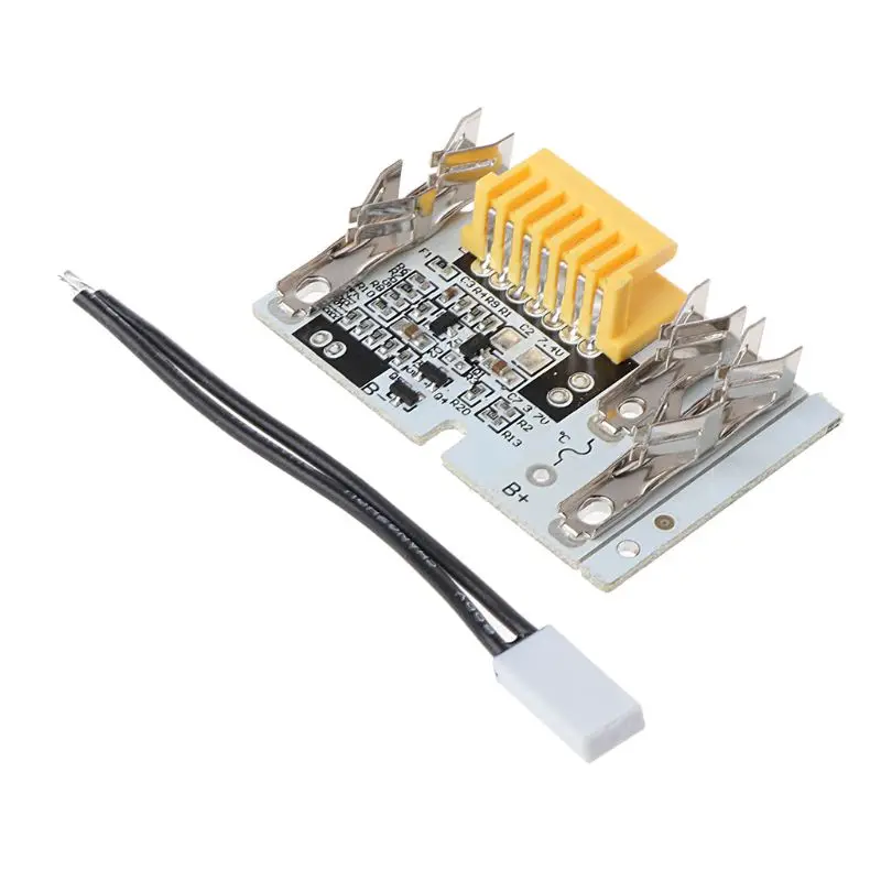 Плата PCB с чипом аккумулятора 18 в плата защитного модуля зарядки 18650 зеленая