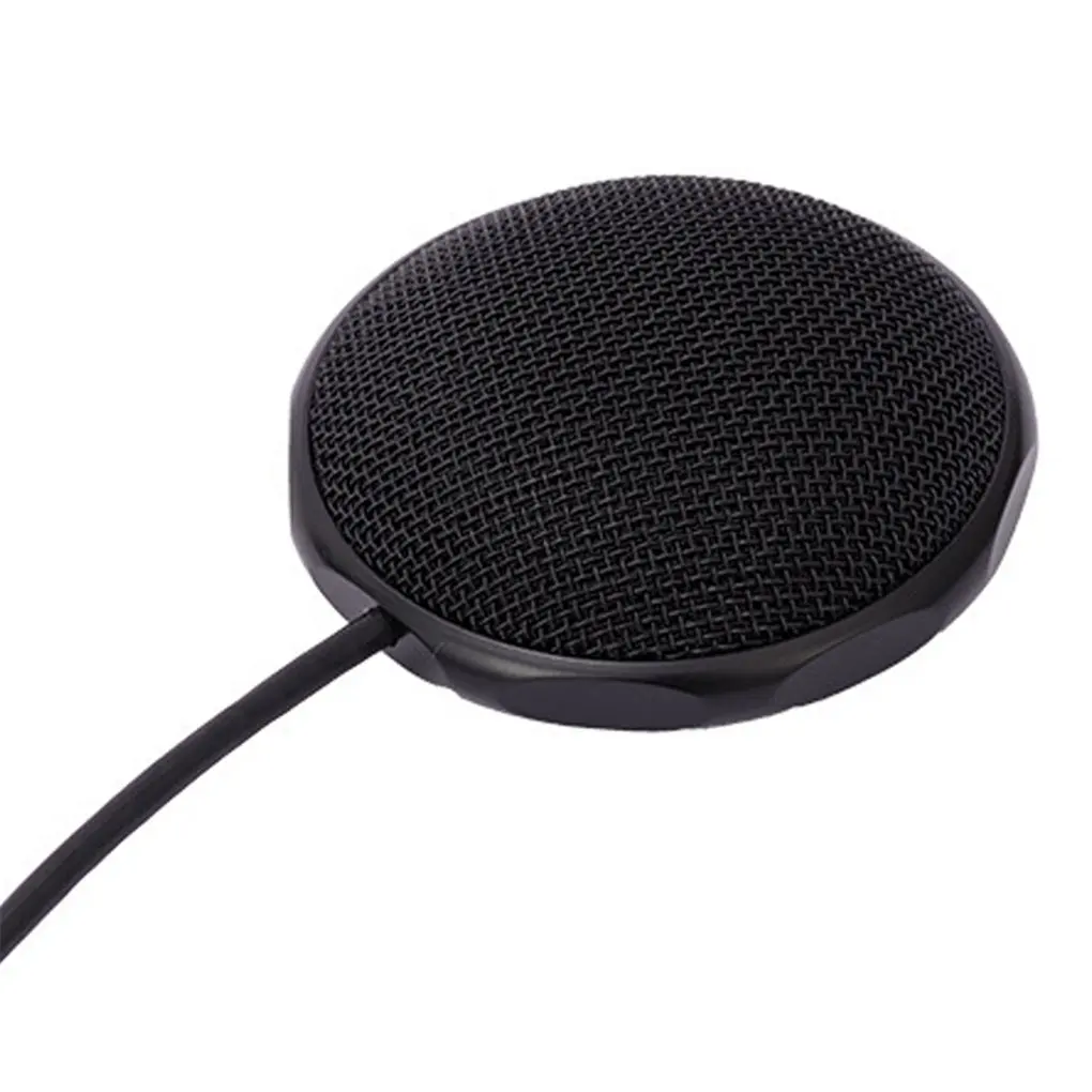 

USB Microphone Omnidirectional Conference Speakerphone Portable 360 Voice Pickup for Office
