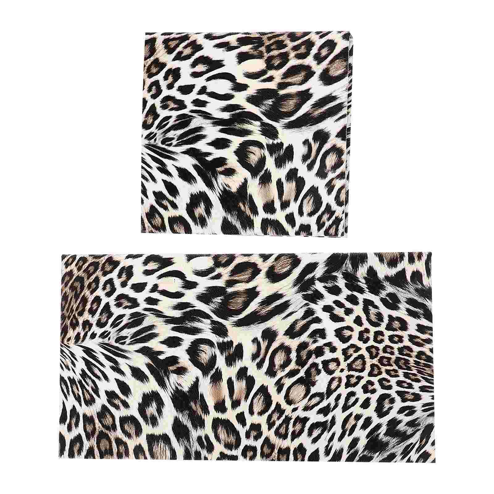 

2pcs Empty Eyeshadow Boxes Leopard Eyeshadow Plates Empty Makeup Magnetic Plates