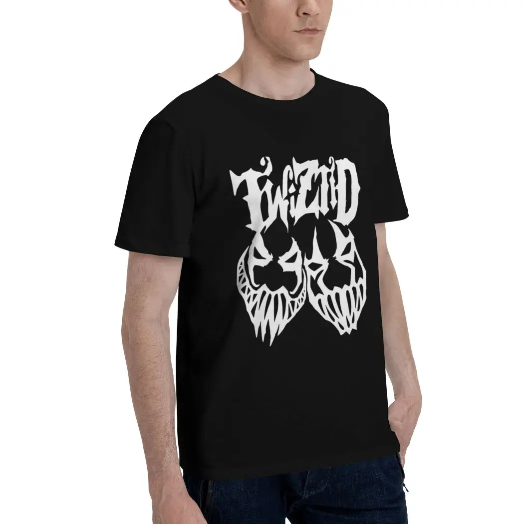 NEW Twiztid мужские футболки повседневные хипстерские в стиле хип-хоп с круглым