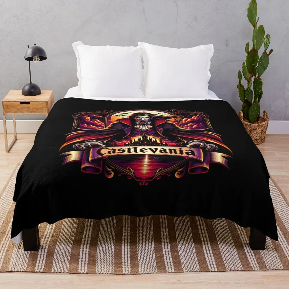 Castlevania Dracula Rage Design — готическое кинематографическое искусство для футболок