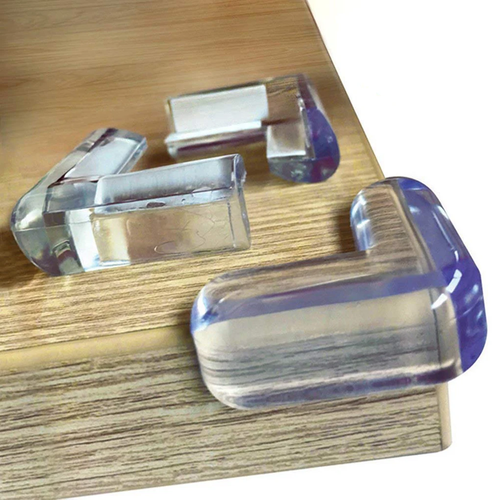 Baby Safety L Shape Transparent Protector Cover Table Corner Guards Children Protection Furnitures Edge Corner Guards