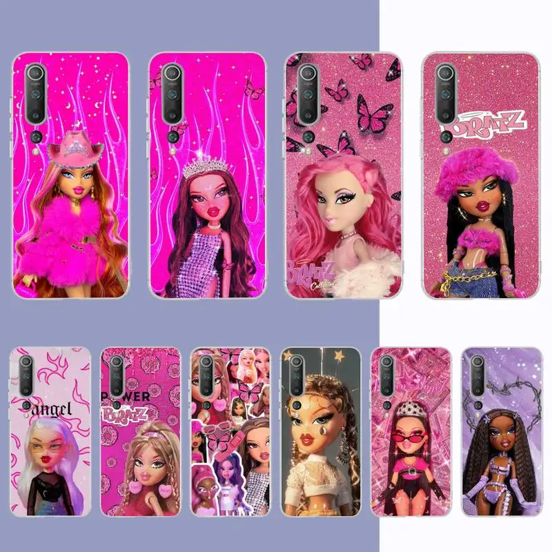 

lovely Doll Bratz Phone Case for Samsung S21 A10 for Redmi Note 7 9 for Huawei P30Pro Honor 8X 10i cover