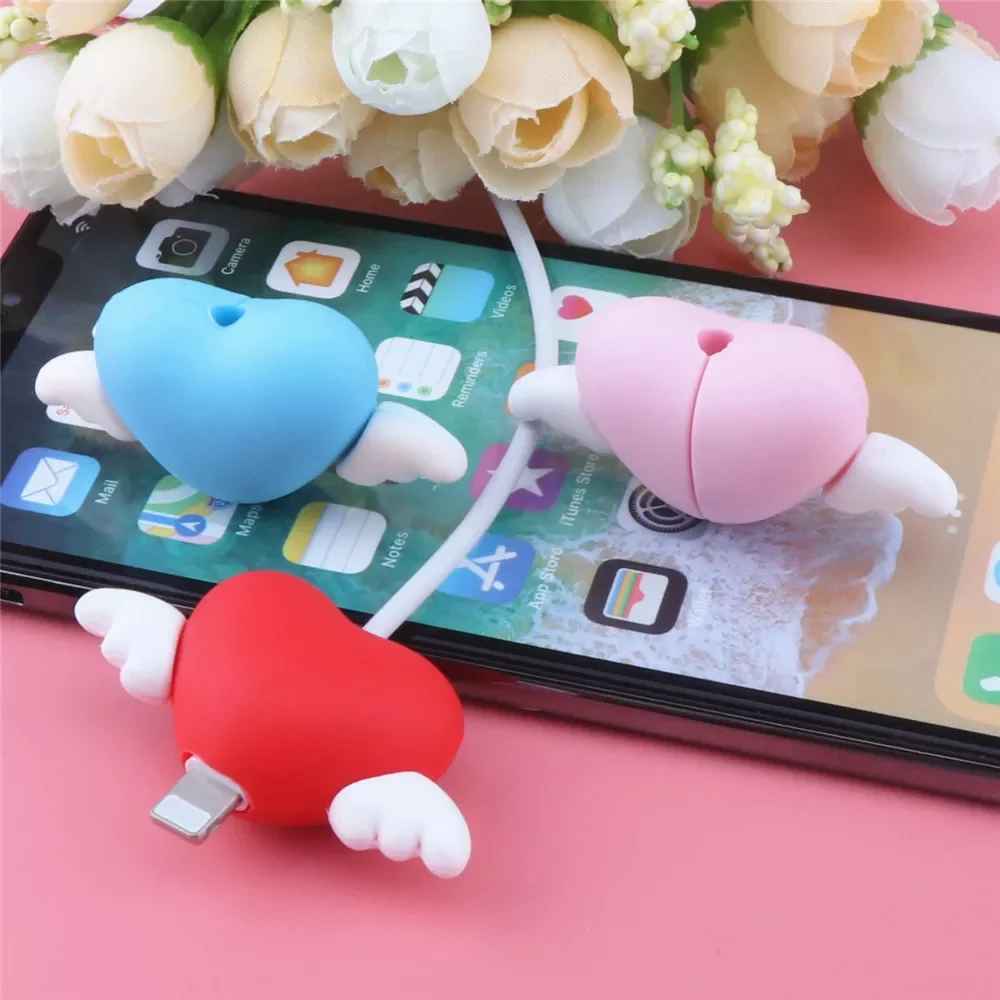 

Cable Bite Protector Animal Wire Winder Data Line Cord Cover For iPhone USB Charging Cable Organizer Protective Case