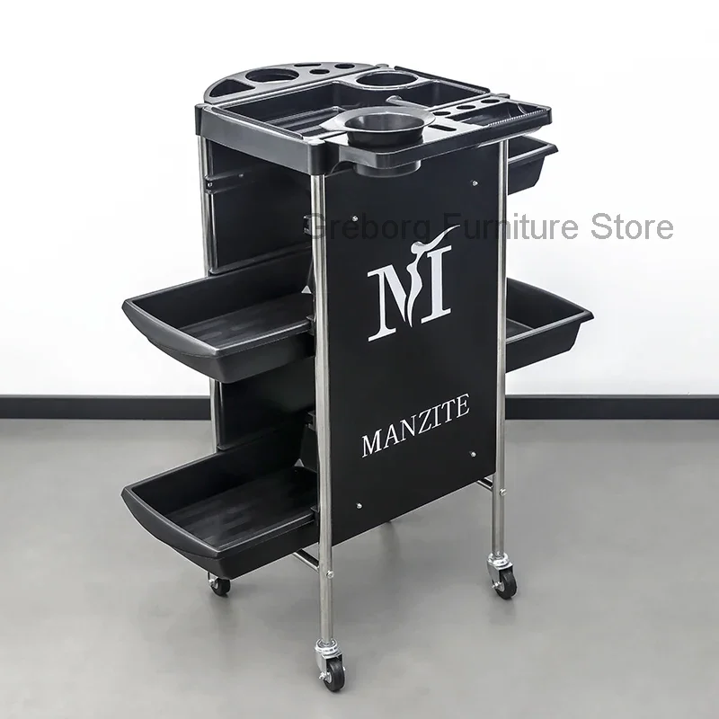 Сервировочная Парикмахерская тележка для хранения татуировок с колесами