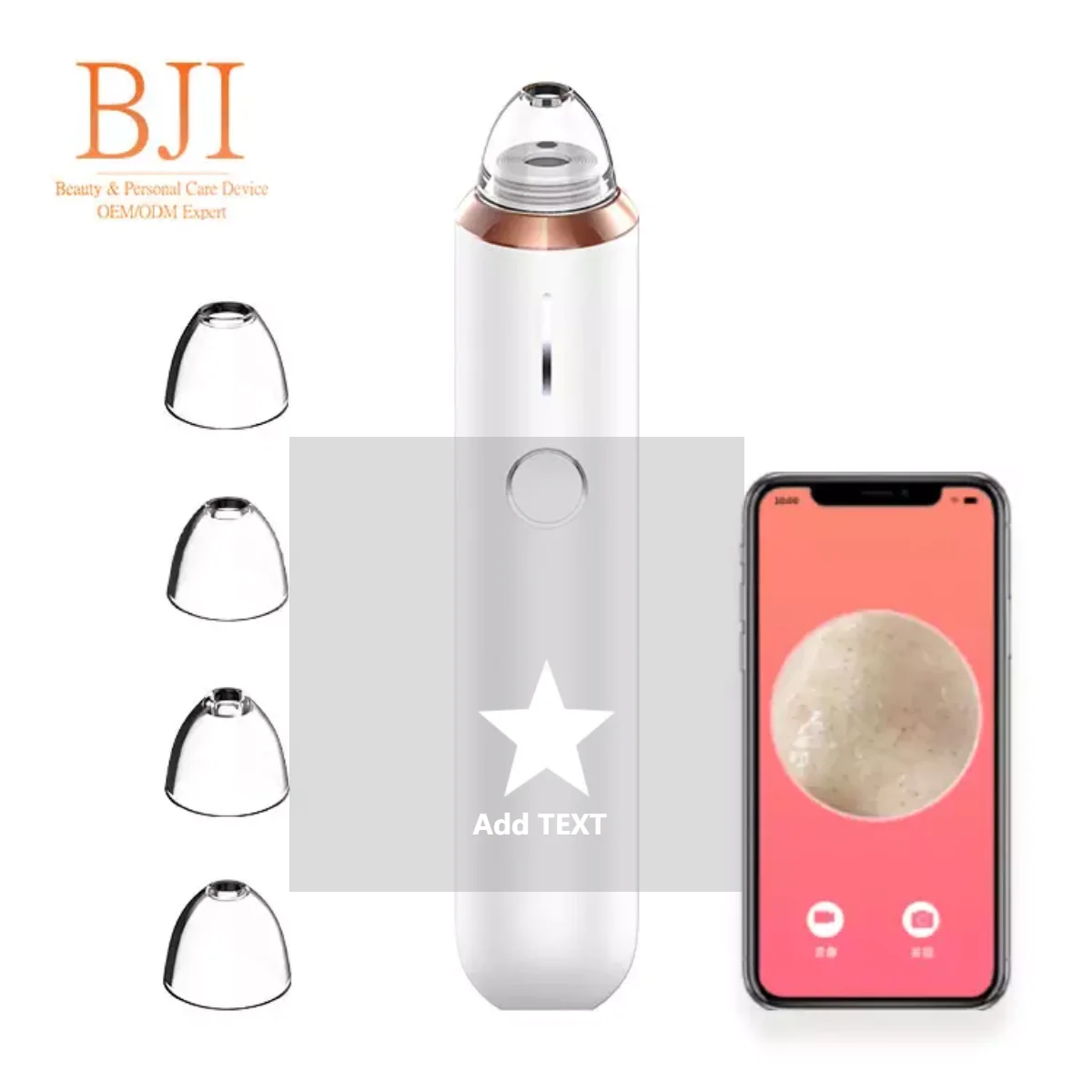 Electric Pore Cleaner Black Head Suction Extractor Tool Kit Acne Removal Blackhead Remover Vacuum |