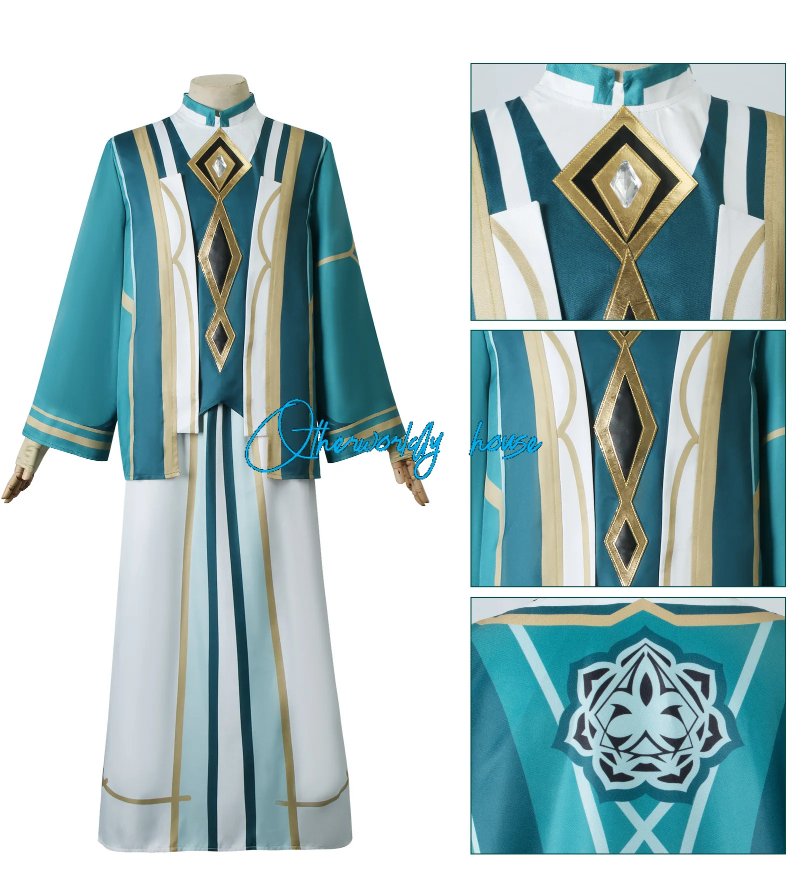 Костюм для косплея Genshin Impact Akademiya Униформа с шапкой Six Darshans вечерние костюмы