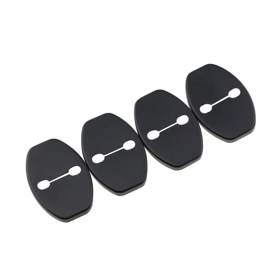 

4 шт. Защитная Наклейка на крышку дверного замка для VW Jetta Golf Polo Passat B5 B6 B7 CC для Skoda Octavia A7 Fabia Rapid Yeti