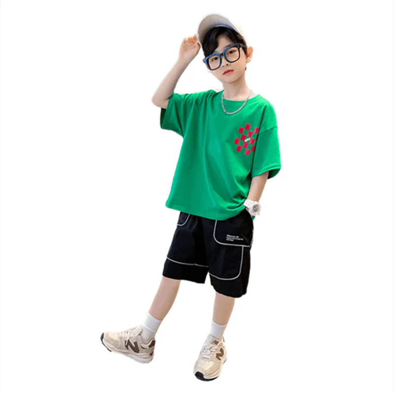 

Ropa Clothes Pour Enfants Kids Roupas Infantis Shorts Sets Boys Vetement Enfant Garcon Summer Infantil Pants Ensemble T-shirt