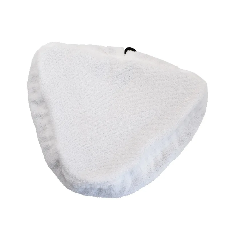 Фото Сменные треугольные насадки для швабр H2O X5 и паровых швабр Shark, белые треугольные чистящие насадки, моющиеся аксессуары для швабр. №3