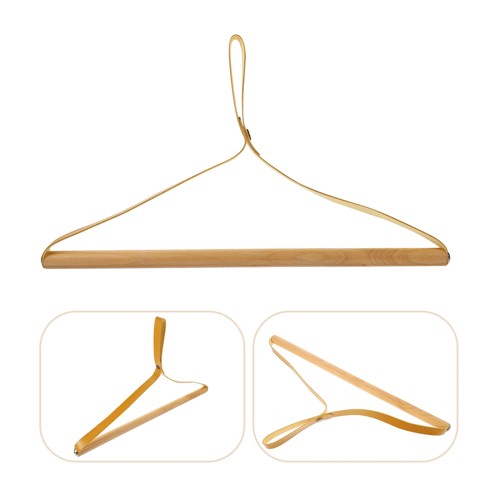 

Camping Towel Rack Closet Clothes Hanger Hangers Skirts Outdoor Hiking Heavy Duty Pants Holding Wooden