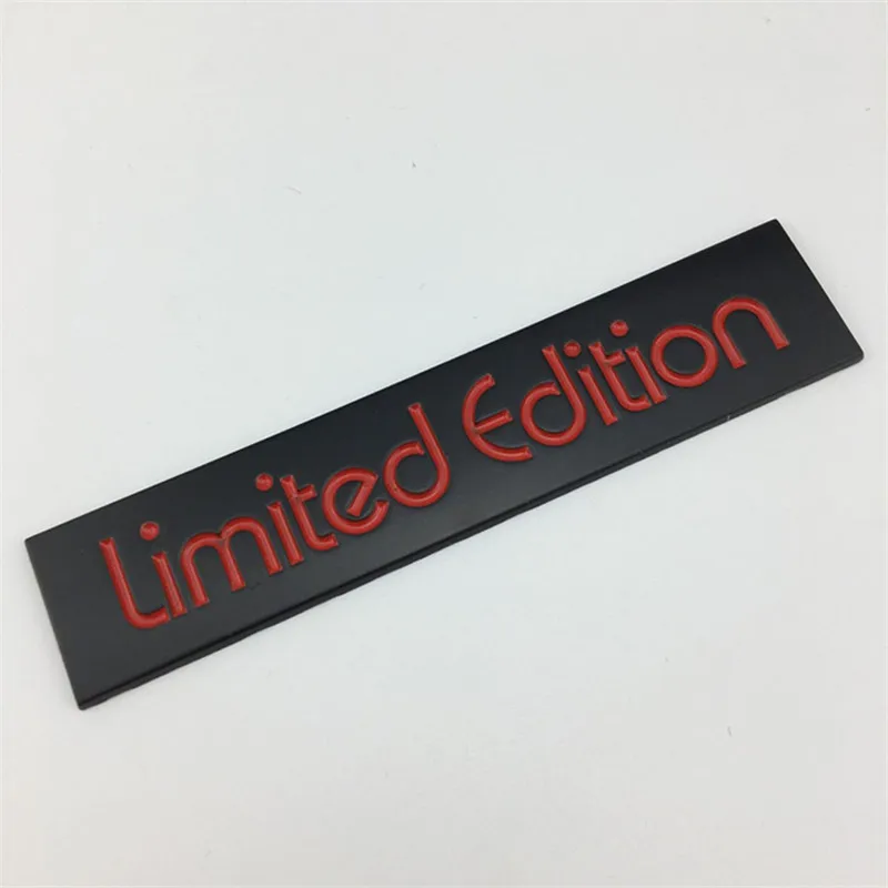 

Металлическая 3D Автомобильная наклейка ограниченный выпуск эмблема значок наклейка для Toyota Hyundai автомобильные наклейки