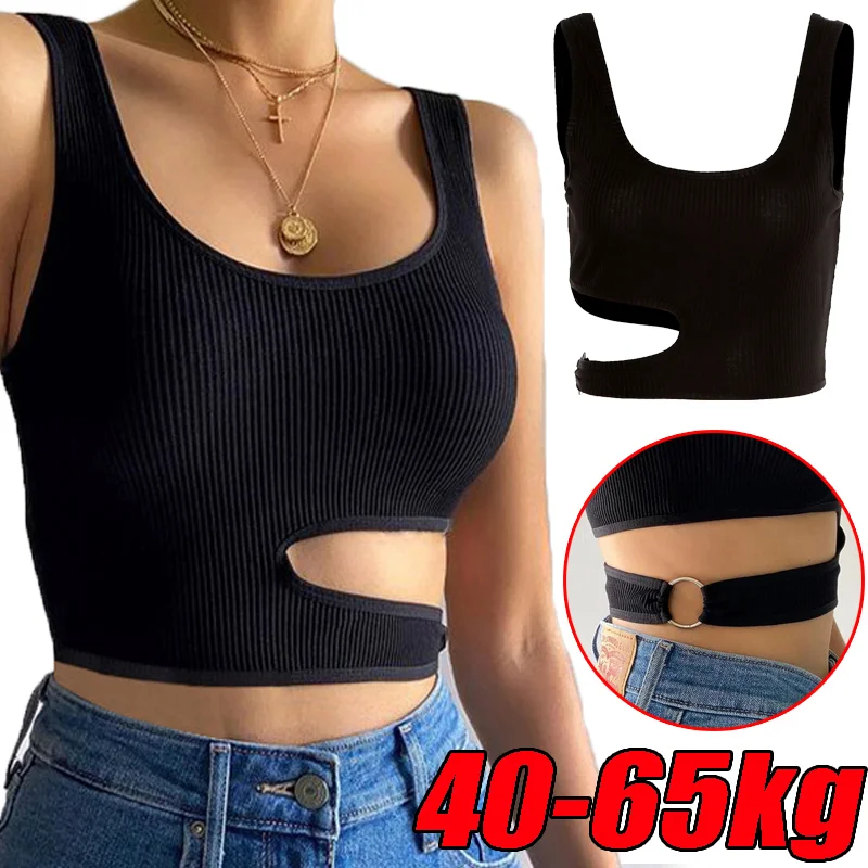 

Sexy Women's Hollow Out Tanks Top Bra Brassiere Underwear Chest Sleep Yoga Sports Fitness Vest Cotton Bralette Simple Underwaist