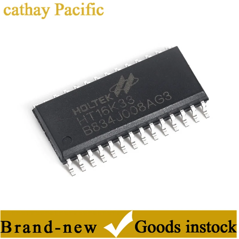 

HT16K33 SMD SOP-28 модуль оперативной памяти 16*8 светодиодный контроллер Драйвер IC чип новая поставка в наличии одна остановка BOM Таблица с заказом