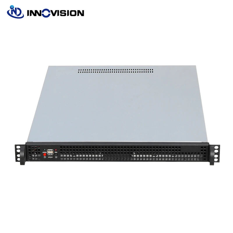 Compact 1U rackmount chassis L=550MM rack server case