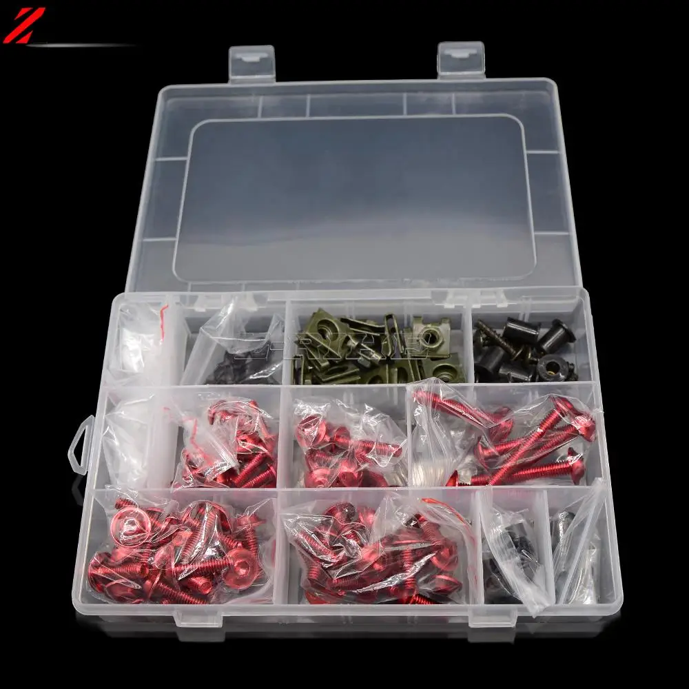 

For Honda CBR1100XX BLACKBIRD CBR 1100 XXV XXW XXX CBR1000 FSC24 Motorcycle Fairing Screw Windscreen Body Spring Bolts Kit