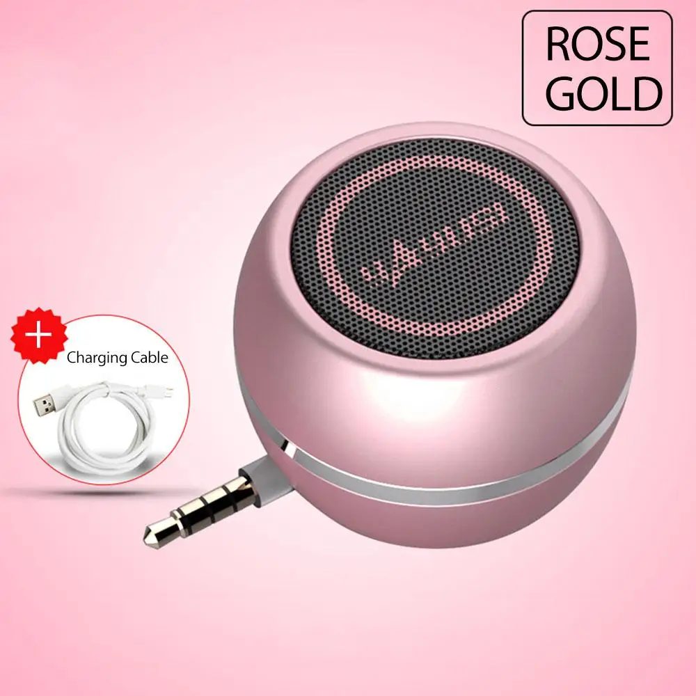 

Wireless Speaker Portable Phone External Speaker Universal 3.5mm Jack Mini Sound Box For Smartphone Tablet Laptop MP3 MP4