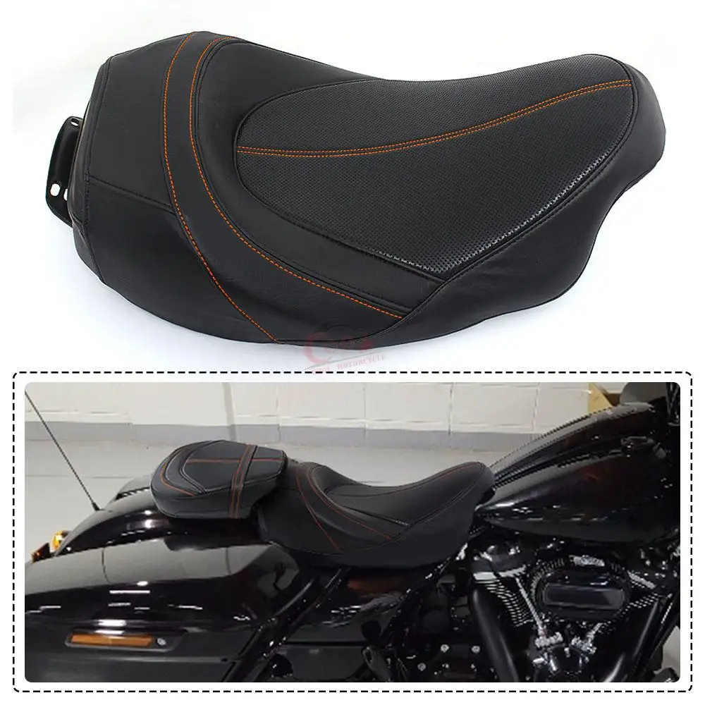 Новые аксессуары для мотоциклов подушка водителя на сиденье Соло Harley Touring CVO Street