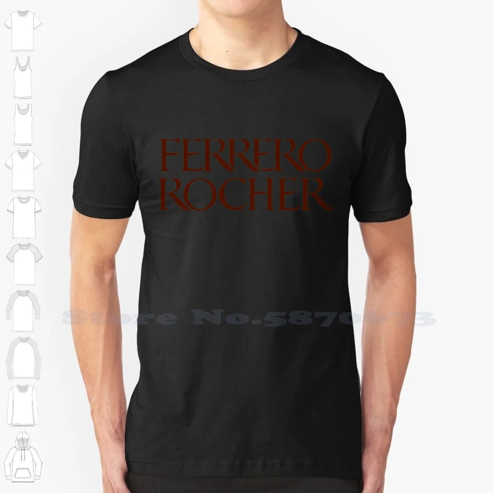 

Ferrero Rocher Logo Unisex Clothing 2023 Streetwear Printed Brand Logo T-shirt Graphic Tee