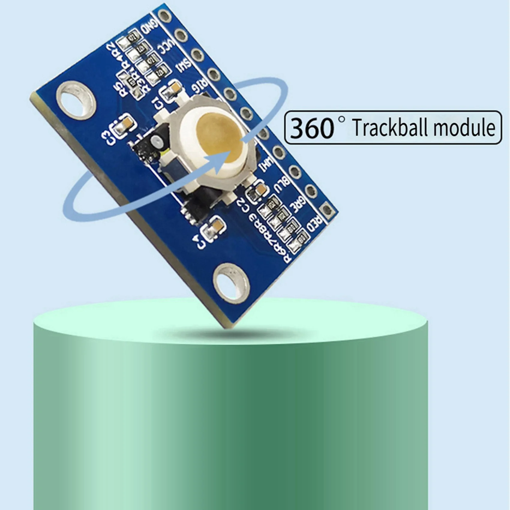 2X Blackberry Trackball Sensor трекбол для мыши датчик эффекта Холла 360 ° Многофункциональный