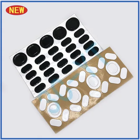 Накладки для мыши Logitech G102 G103  черно-белые