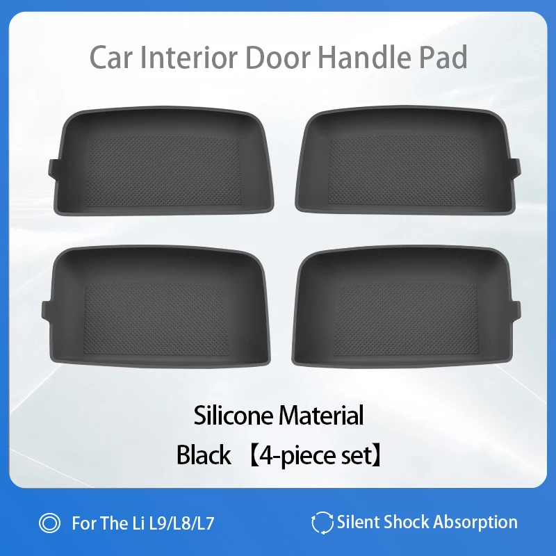 Внутренняя дверная ручка для Li Lixiang L7 L8 L9 2022 2023, Накладка для хранения чаши, защита от царапин для lixiang