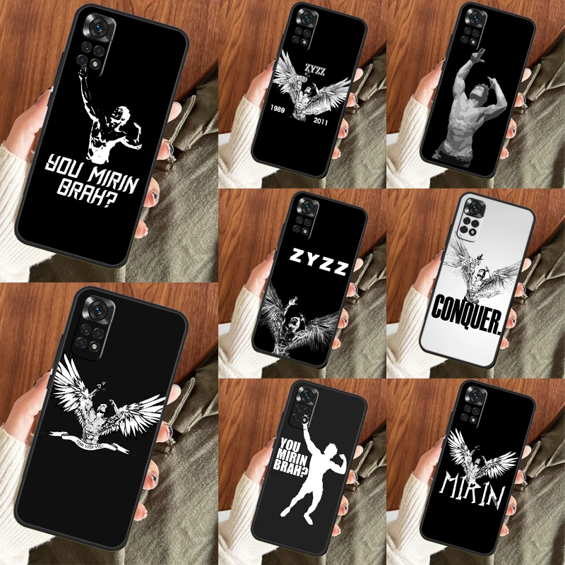 Фитнес-чехол Zyzz Aziz Shavershian для Xiaomi Redmi Note 10 8 9 11 12 Pro Plus Note 11S 10S 9S Redmi 12C 10C 9A 9C