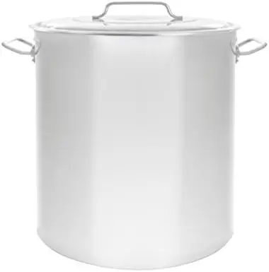 

Stainless Steel Stock Pot Cookware, 40-Quart