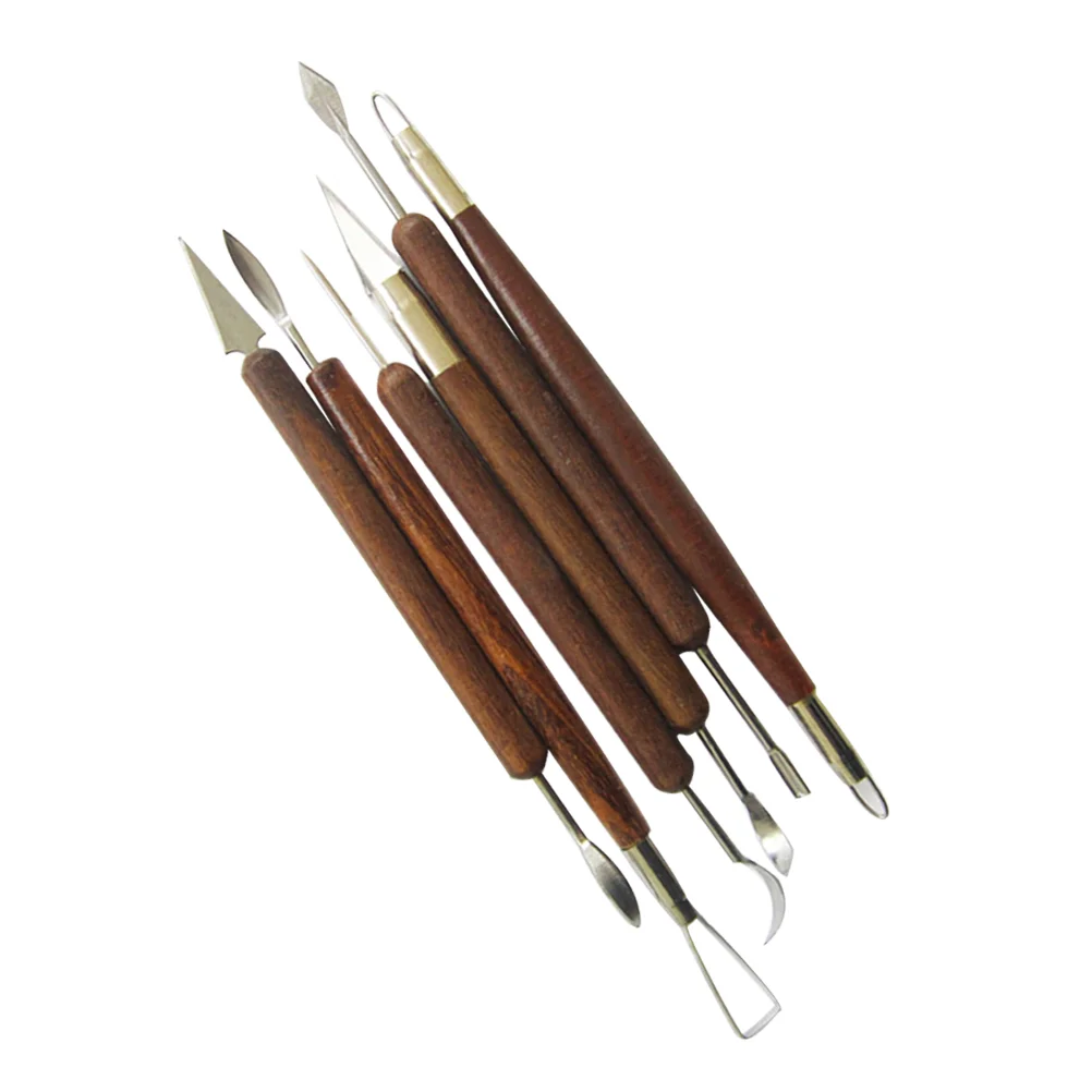 

Tools Pottery Clay Carving Ceramic Sculpting Set Tool Supplies Japanese Modeling Ribbon Trimmingsculpture Kit Rake