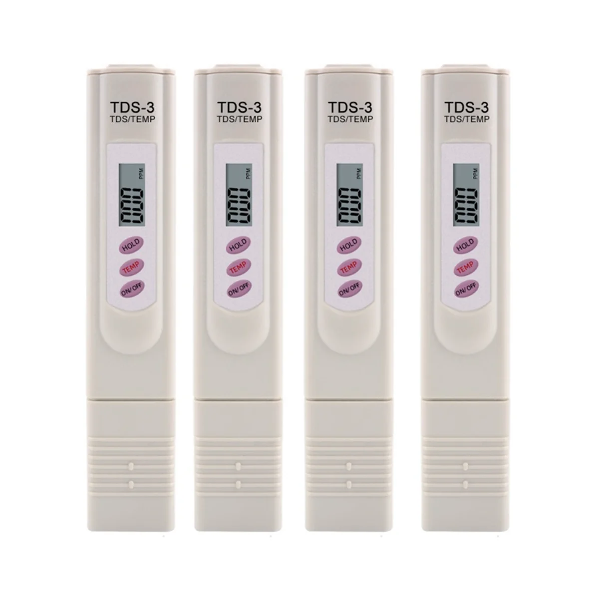 

4 Pcs TDS Meter Water Quality Tester Filter Pen Testing Water Quality for Drinking Water /Swimming Pools/Aquariums