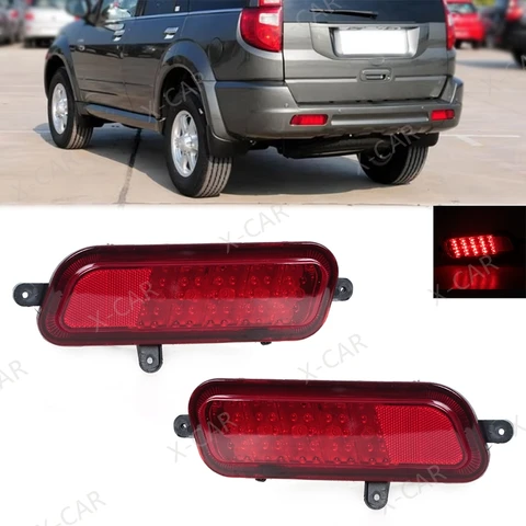 Для Great Wall Haval Hover CUV H3 светодиодный отражатель заднего бампера противотуманные фары задний тормоз сигнальная лампа в сборе