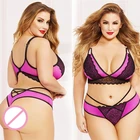 Сексуальное боди, нижнее белье, бюстгальтер, трусики, комплект нижнего белья для чувственных женщин Xxx, женская одежда, сетчатый Кружевной Костюм