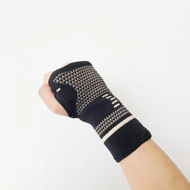 

Copper Nylon Wrist Support Compression Gloves Wrist/Ankle/Knee/Leg/elbow Pad Protect Palm Elastic Brace Sleeve Sports Bandage