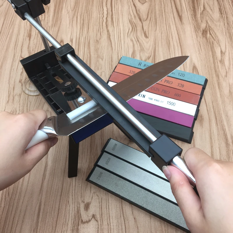 

New 1/2/4pcs Fixed Angle Knife Sharpener Fixed knife sharpener sharpening system Meal Grindstone Diamond Grinding Board