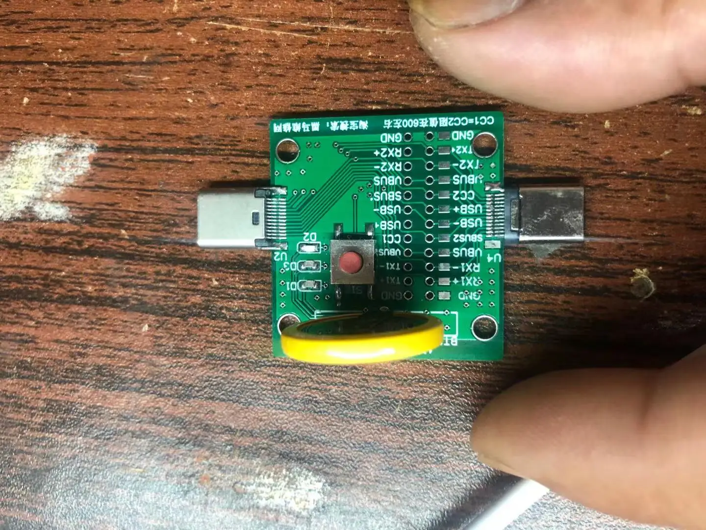 

Фонарь «штырь-гнездо», тестовая плата USB3.1 «гнездо-штырь» с картой обнаружения лампы с картой сопротивления лампы