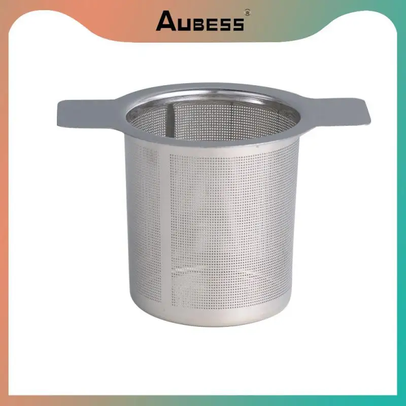

2/4/5PCS Reusable Mesh Tea Infuser Kitchen Accessory Stainless Tea Strainer Small Holes Spice Filter Tea Filter Kitchen Tool