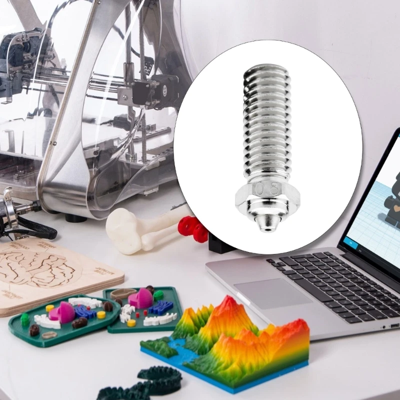 

Smooth Printing 3D Printer Volcano Bimetallic MYNozzle with Multiple Filaments