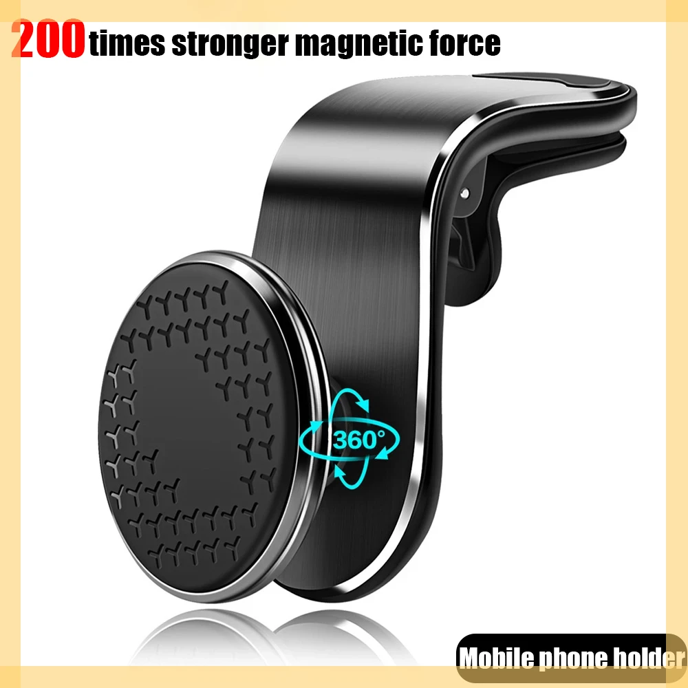 

Car Phone Holder Magnet Mount Mobile Cell Phone Stand GPS Support For iPhone 13 12 S21 S10 Ultra