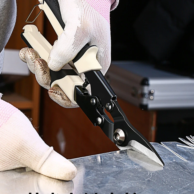 

Metal Cutting Scissors Professional Electrician Tool Scissors Hand Tools Iindustrial Grade Work Shear Iron Sheet Plate Easily