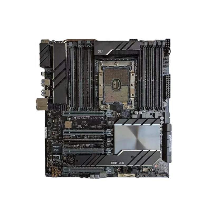 

Pro WS C621-64L SAGE/10G For ASUS 3647 CEB Workstation Motherboard Equipped With Dual Intel 10G LAN 10 SATA M.2 USB 3.2 Gen 2